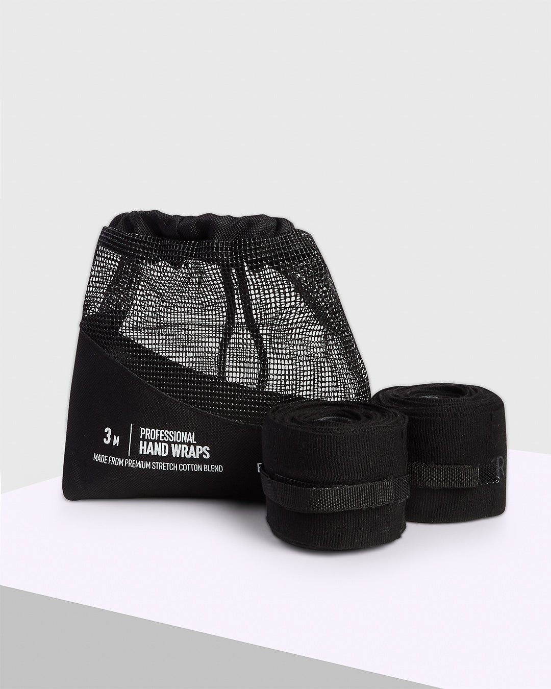 120" BOXRAW Hand Wraps - Black