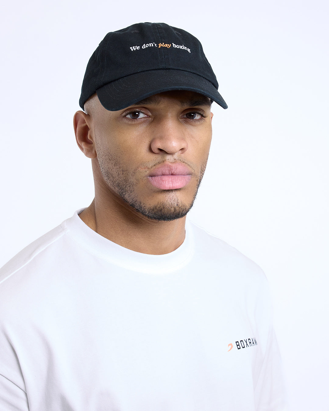 We Don't Play Boxing Cap - Black