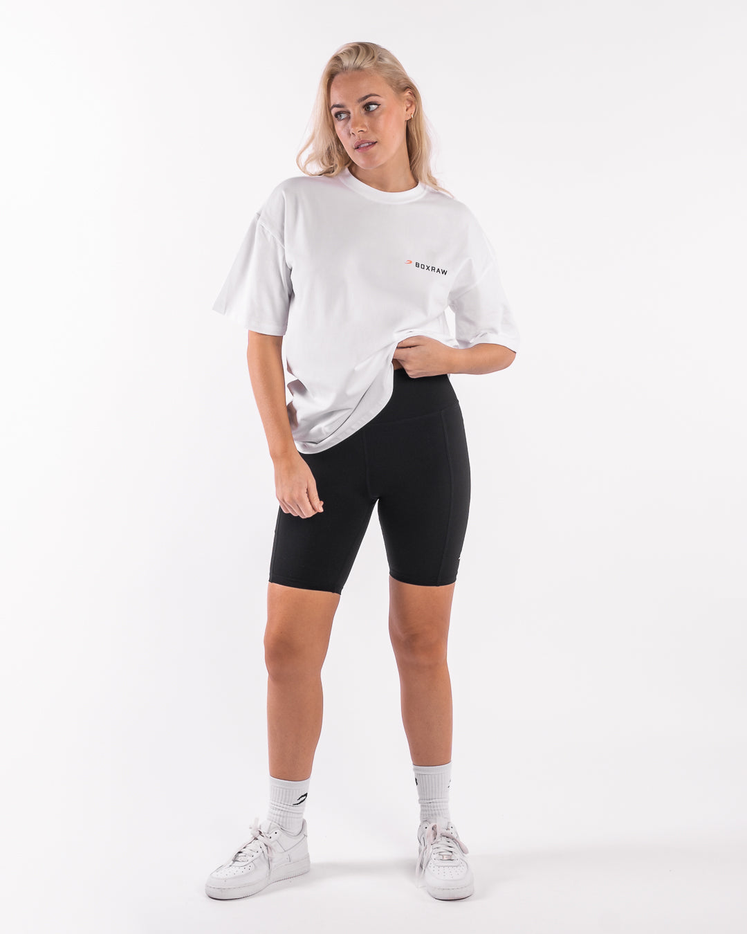 We Don't Play Boxing Oversized T-Shirt - White
