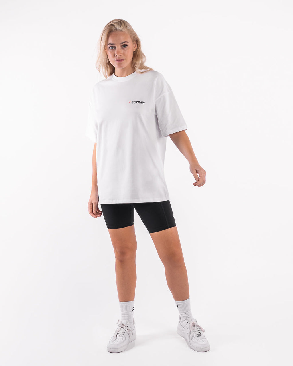 We Don't Play Boxing Oversized T-Shirt - White