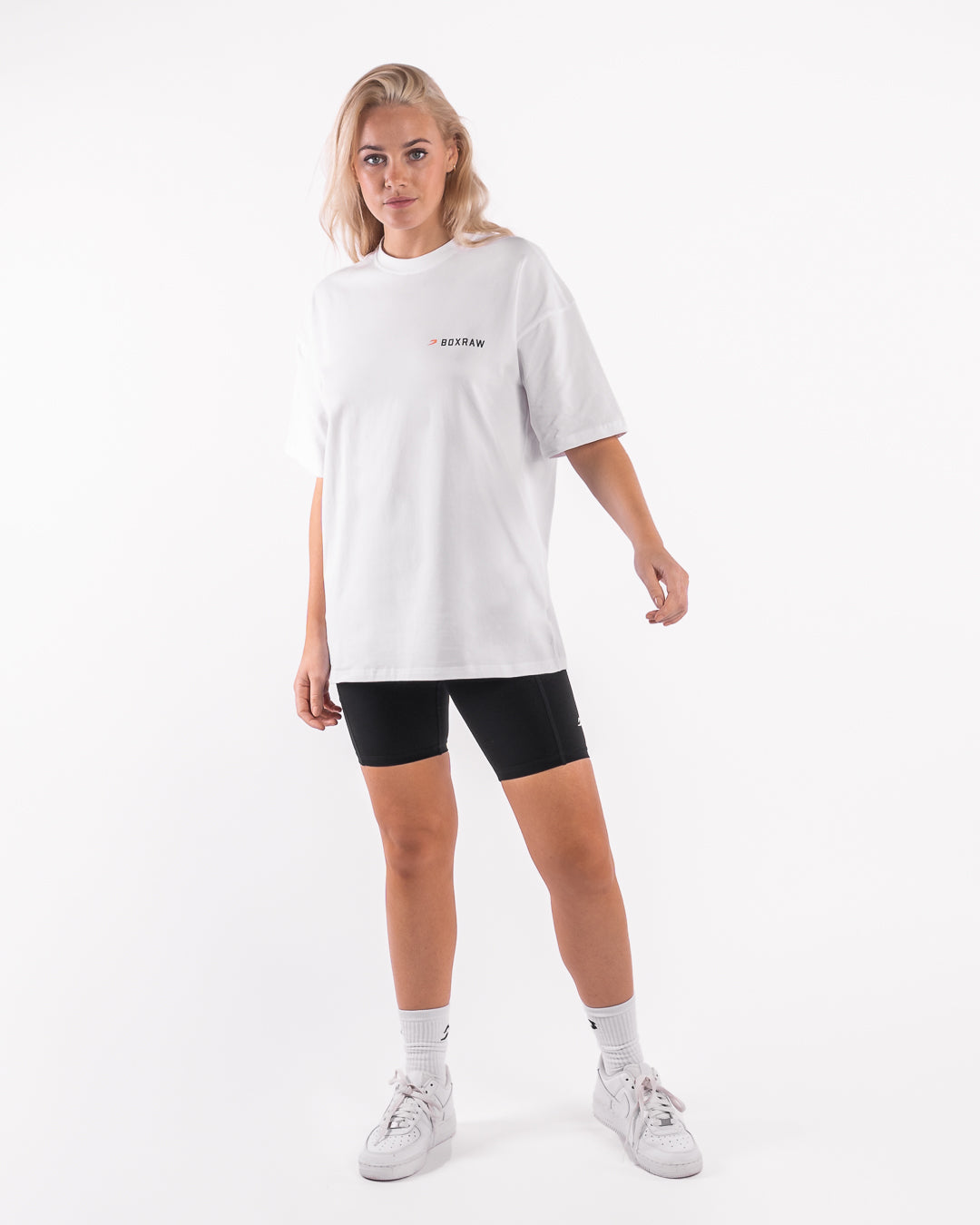 We Don't Play Boxing Oversized T-Shirt - White